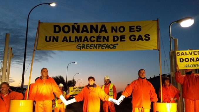 EL PSOE PIDE PARALIZAR LOS PROYECTOS DE GAS EN DOÑANA